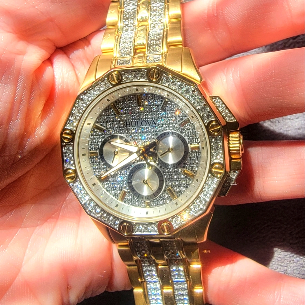 Bulova gold watch